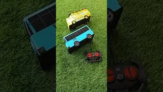 Unboxing and Testing Toys RC Bus Tayo and Truk Oleng No Talking With ASMR Satisfying Video
