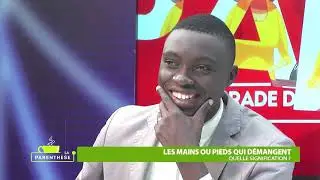 La parenthèse : quelle signification pour les mains et les pieds qui grattent