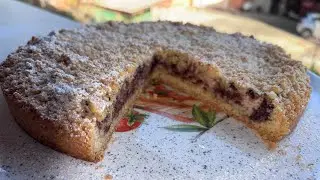Crostata Sbrisola al cioccolato 