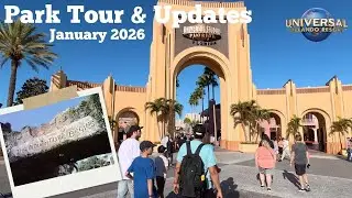Universal Studios Orlando Walking Tour | Park Updates, Ride Rumors & HHN 2026 Speculation