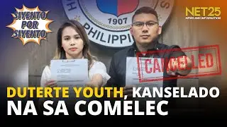 COMELEC, kinansela ang registration ng Duterte Youth party-list