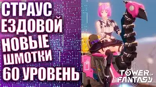 Tower of Fantasy! Стрим 15 Качаем 60 уровень Новые операции Новые шмотки Ездовой страус