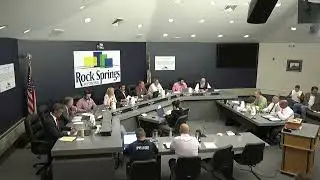 City of Rock Springs Council Meeting October 21, 2025