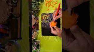 Carrot Art Style-Fruit Carving Videos #shorts #0053