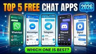 Top 5 Free Chat Apps You MUST Use in 2026 (Best Messaging Apps Ranked!)