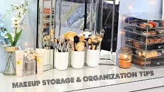 My New Makeup Storage & Organization Tips | Vilma Marie