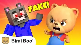 Knock, Knock, Who&rsquo;s There? | Minecraft Edition | Bimi Boo Kids Songs & Nursery Rhymes