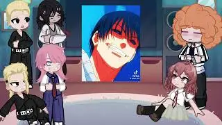 Tokyo revengers react to takemichi as Toji | gojo | jujutsu kaisen | Gacha life 2