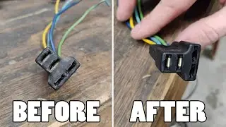 Vapor Blasting ELECTRICAL Connectors