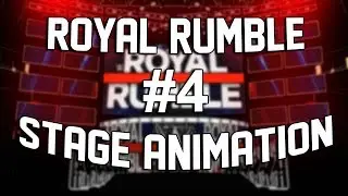WWE Stage Animation | Royal Rumble 2018 - Entrant #4
