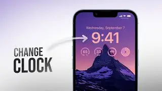 Как изменить виджет часов на экране блокировки iPhone (полное руководство)