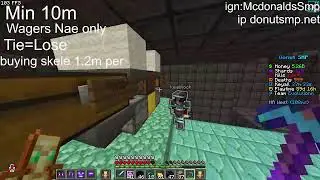 Donut SMP Live 1b+ LootDrop Gambling/Wagers/Base Rates 1m per base