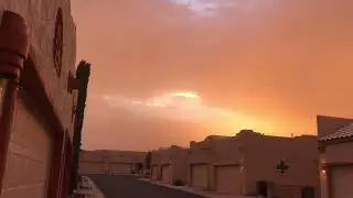 Windstorm In the desert