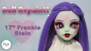 Doll Repaint! OOAK Tall Frankie Stein Custom