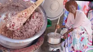 African/ Cooking Ugandan Mugoyo/First Time