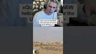 Xqc reacts to NEW U.S. military drone😳 #xqc #xqcreact