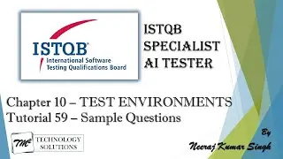 ISTQB AI Tester | Sample Questions of Chapter 10 | AI Tester Certification | AI Tester Exam Question
