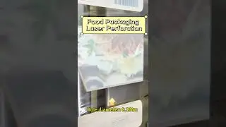 Food Packaging Laser Perforation, Laser perforating for MAP.
