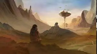 Mathilde Eysseric - Matte Painting - Monde imaginaire