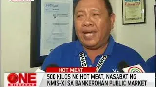 One Mindanao: 500 Kilos na Hot Meat Nasabat sa Davao City