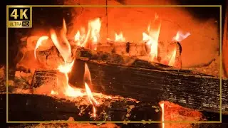 Warm Fireplace Ambience 🔥 ASMR Sound for Sleeping, Reading, Relaxation