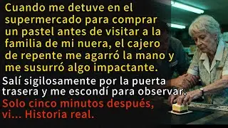 SU HISTORIA REAL DESDE OHIO 👵💔 Un cajero me dijo algo extraño sobre mi hijo, así que me escondí y ……