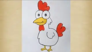 cartoon cock drawing | monster cock drawing | cock drawing easy step by step