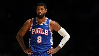 PAUL GEORGE SUSPENDED 25 GAMES FOR DRUG VIOLATION FOR TAKING IMPROPER MEDICATION PG13 SPEAKS