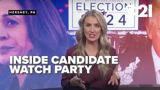 Maxine Rose reports from Janelle Stelson's campaign watch party