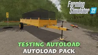 FS22 Mod Test | Testing autoload trailers for pallets # 5 (console) | Autoload Pack Update 1.0.1.0