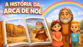🌈A Arca de Noé | Música Infantil Contando a História!