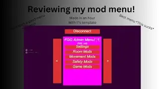 FGG Mod Menu!