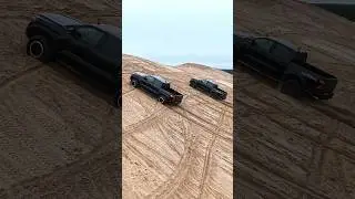 КТО ВЫШЕ ЗАЕДЕТ? TOYOTA TACOMA ИЛИ FORD RANGER RAPTOR #short ##shorts #toyota #ford #raptor