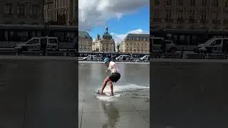 This Guy Went Surfing in The Middle Of PARIS!