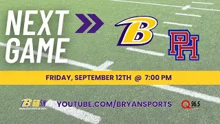 Bryan Football vs. Patrick Henry  - September 12, 2025