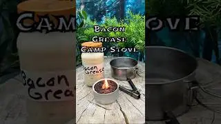 Bacon Grease Stove!