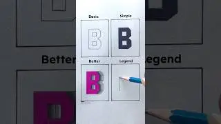 Basic Vs Legend Drawing Compilation #shorts #shortsfeed #youtubeshorts #art