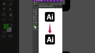 Logo Design Adobe Photoshop CC #Short #shorts #logodesign