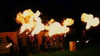 Pfadi Sch&ouml;ftle - Feuershow Jugendfest Hirschthal 2018