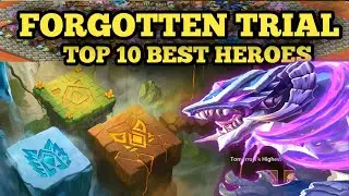 FORGOTTEN TRIAL CASTLE CLASH TOP 10 BEST HEROES | OCTOBER 2025 | CASTLE CLASH