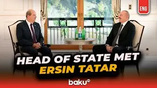 President of Azerbaijan Met With President of Turkish Republic of Northern Cyprus&nbsp;in&nbsp;Gabala