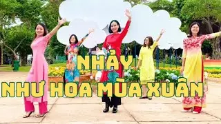 NHƯ HOA MÙA XUÂN- Nhảy xuân mới nhất 2024- Nhạc Tết - Zumba/ cover dance- HLV Zin Thu Vân