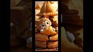 &ldquo;Cute Cat&rsquo;s Samosa Adventure in Samosa World 🐱🥟 | Funny Food Story&rdquo; #ai #shortvideos