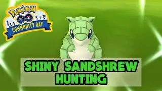 CATCHING SHINY SANDSHREW ON MARCH COMMUNITY DAY OF POK&Eacute;MON GO | SHINY LUCK TO ALL!!! ✨ | 3BFierce