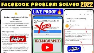 This Account Will Be Disabled In 1 Day Problem Solved 2022 || Technical Vinod