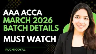Занятия AAA ACCA в прямом эфире и в записи в марте 2026 года с Ручи Гоял онлайн-занятия хинди анг...