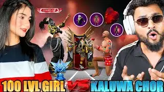 Pro Cute Girl Streamer X Golden Hiphop 100 Lvl. Vs Kala Kaluwa 😱 आजा Golden Hiphop 1 vs 8 में !! 😤