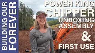 Homestead Tools: Power King  5&rdquo;14HP Chipper Unboxing + Review 