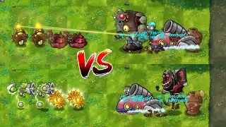 PvZ Fusion 3.2 - Ultimate Plant Teams Vs 4 Random Zombie Vase Breaker - P15 - What team is the best?