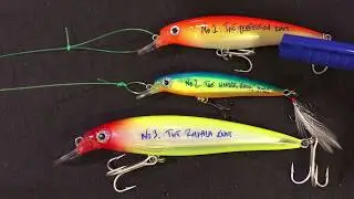 The Rapala Knot - Loop to lure tying